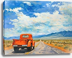 Постер On the way to Arizona