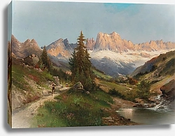 Постер Кауфман Карл In the Dolomites