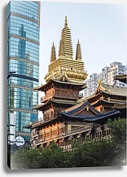 Постер Храм Джин Ган, Шанхай