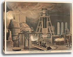 Постер Эру Бруно Dampfhammer, Bessemern, Puddeln