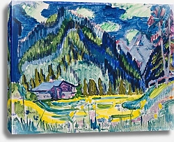 Постер Кирхнер Людвиг Эрнст Дикая местность