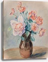 Постер Звитовска Ядвига Roses in a vase