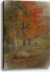Постер Черч Фредерик Осенний лес