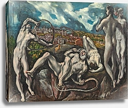Постер Эль Греко Laocoon, c.1610-14