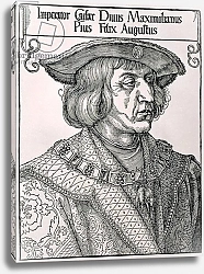 Постер Дюрер Альбрехт Emperor Maximilian I of Germany, early 16th century