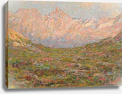 Постер Лонгони Эмилио Горный пейзаж