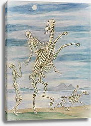 Постер Дардел Нильс Skeleton on Horseback