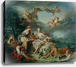 Постер Буше Франсуа (Francois Boucher) The Rape of Europa, 1747
