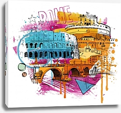 Постер Посетите Рим