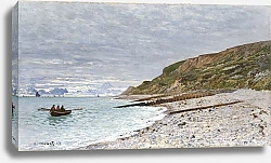 Постер Моне Клод (Claude Monet) La Pointe de la H?ve, Sainte-Adresse