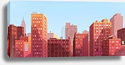 Постер Вечерний город