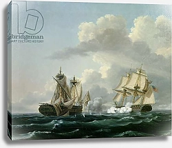 Постер Бирх Томас The USS 'United States' and the HMS 'Macedonian' 25th October 1812