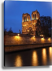 Постер Париж. Нотр-Дам-де-Пари