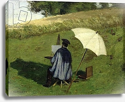Постер Дьютилюкс Анри Desire Dubois Painting in the Open Air, c.1852