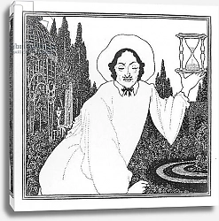 Постер Бердсли Аубри Cover design to 'The Pierrot of the Minute', 1897