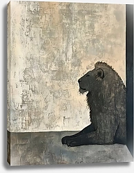 Постер Sublime profile of a lion