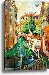 Постер Венеция: Уголок мечты на канале Санта-Кроче