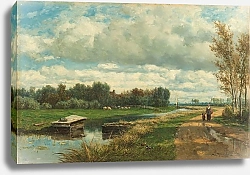 Постер Руфолс Виллем Landscape in the Environs of The Hague