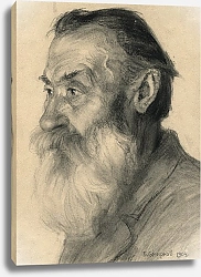 Постер Смирнов Борис Васильевич Old Migrant from Ukraine. Irkutsk.