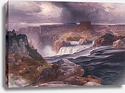 Постер Моран Томас Грейт-Фолс на реке Снейк, территория Айдахо