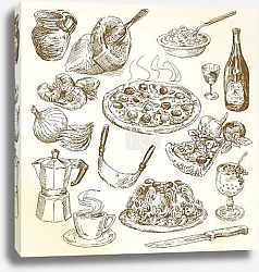 Постер Пищевая коллекция №10