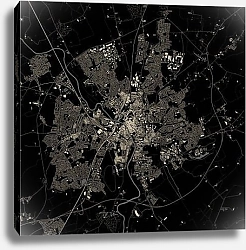 Постер Йорк: Тени исторических улиц в сердце Северного Йоркшира