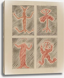 Постер Ривол Лила Рисунок петроглифа