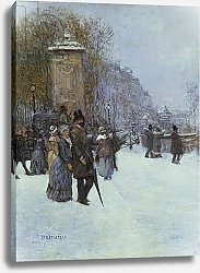 Постер Рафаэлли Жан-Франсуа  The Promenade in Paris