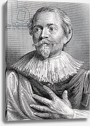 Постер Дик Энтони Portrait of Jacob Jordaens engraved by Edward Francis Finden