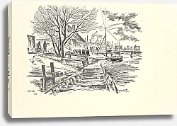 Постер Оортвейн Мартен Gezicht te Hobrede.