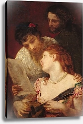 Постер Кассат Мэри (Cassatt Mary) Musical Party, 1874
