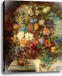 Постер Зацка Ганс Summer Flowers on a Ledge