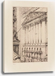 Постер Лабурер Жан Эмиль New-york stock exchange