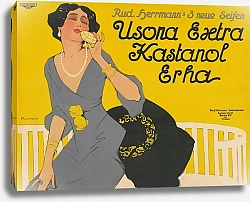 Постер Румпф Фритц Rudolf Herrmanns 3 neue Seifen. Usona Extra. Kastanol. Erha