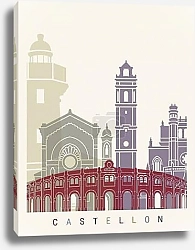 Постер Кастельон: Очарование городской панорамы