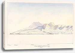 Постер Смит Чарльз Гамильтон Пунта-дель-Гада с якорной стоянки; Азорские острова