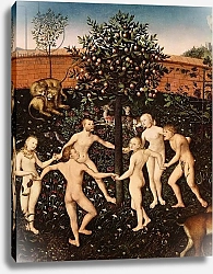 Постер Кранах Лукас Старший The Golden Age, 1530 2