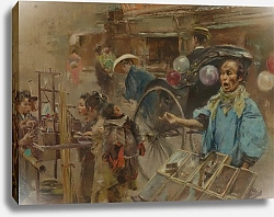 Постер Блум Роберт Фредерик Уличный рынок