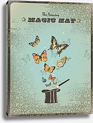 Постер Волшебная шляпа фокусника