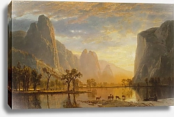 Постер Бирштад Альберт Долина Йосемити