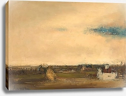 Постер Пермеке Констант Landschaft mit weißem Haus