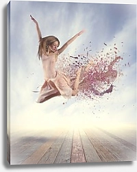 Постер Прыжок танцовщицы