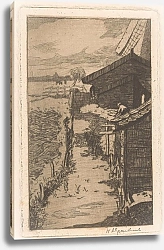 Постер Грондхаут Виллем Landschap met sloot