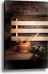 Постер В бане с веником