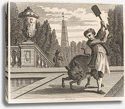 Постер Уоттон Джон Басня XLVIII. Садовник и свинья