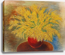 Постер Кислинг Моисей Bouquet de mimosas au pot rouge