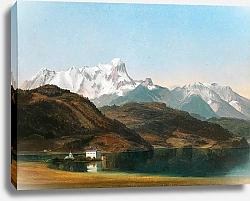 Постер Пернхарт Маркус A View of Maria Loretto on Lake Wörthersee