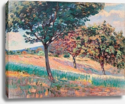 Постер Гийомен Арман Фруктовый сад на опушке леса в Сен-Шероне