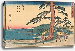 Постер Утагава Хирошиге (яп) Okitsu