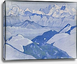 Постер Рерих Николай Everest Range, 'Himalayan' series, 1924